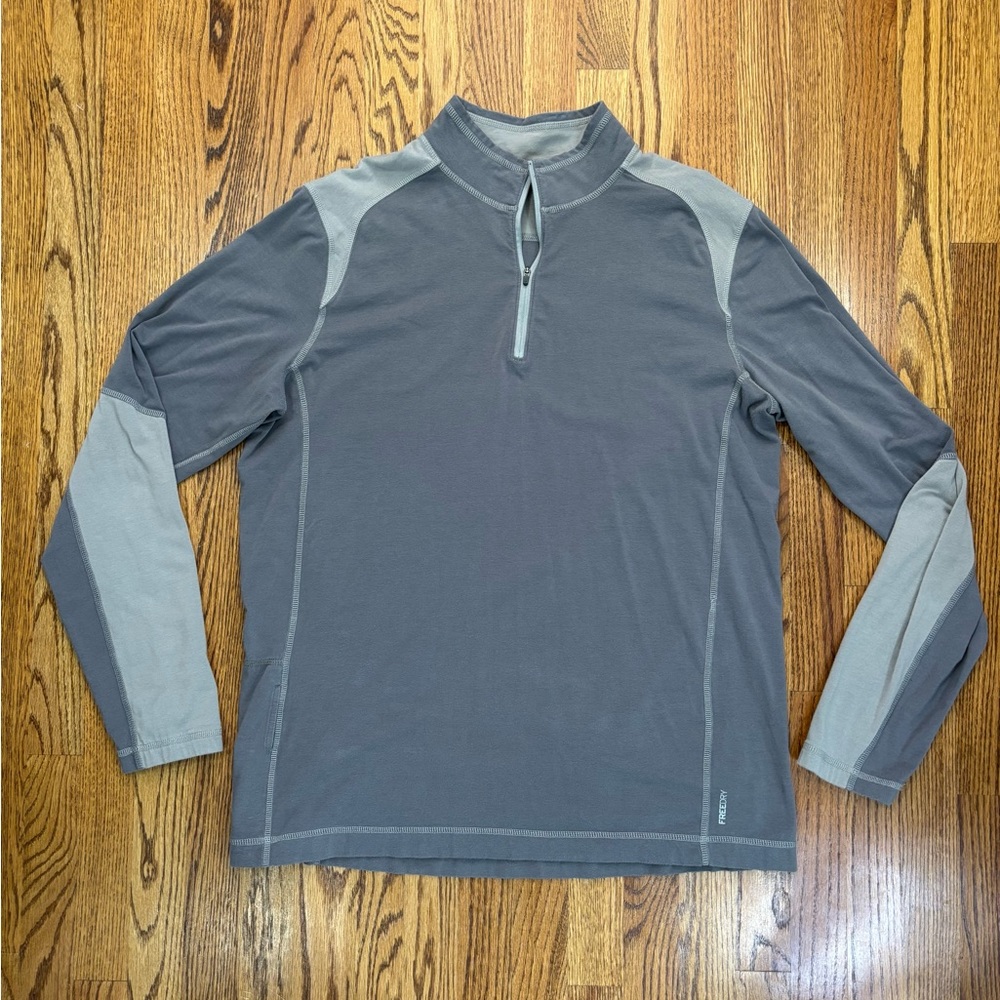 Eddie Bauer Men's Quarter-Zip Performance Pullover TL